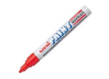 Marcatore UNI PAINT PX20 punta conica 2,8mm rosso UNI MITSUBISHI
