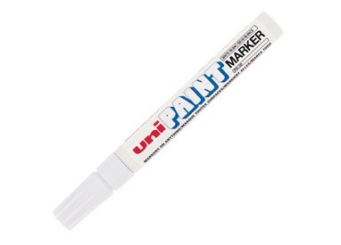 Marcatore UNI PAINT PX20 punta conica 2,8mm bianco UNI MITSUBISHI