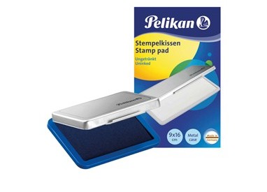 CUSCINETTO TIMBRI 9X16CM PELIKAN N.1 BLU