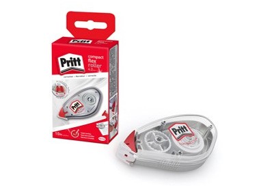 Correttore a nastro 4,2mmX10m Pritt Flex Roller Compact