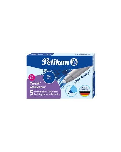 SCATOLA 5 CARTUCCE SFEROGRAFICA 880KM BLU ROYAL