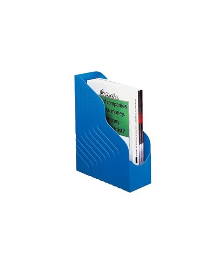 Portariviste MAGAZINE RACK JUMBO 25x32cm dorso 10cm blu REXEL