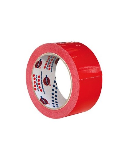 Nastro adesivo 50mm x 66m Rosso PVC 350 Eurocell