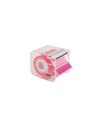 NASTRO ADESIVO MEMOGRAPH C/DISPENSER 50MMX10MT ROSA