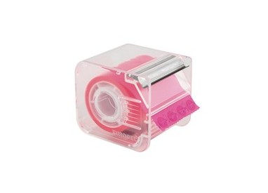 NASTRO ADESIVO MEMOGRAPH C/DISPENSER 50MMX10MT ROSA