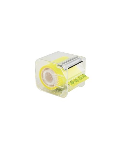 NASTRO ADESIVO MEMOGRAPH C/DISPENSER 50MMX10MT GIALLO