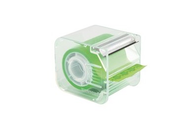 NASTRO ADESIVO MEMOGRAPH C/DISPENSER 50MMX10MT VERDE
