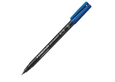 PENNARELLO LUMOCOLOR PERMANENT 313 SF 0.4MM BLU