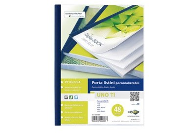 Portalistini personalizzabile UnoTI 15x21cm 48 buste Sei Rota