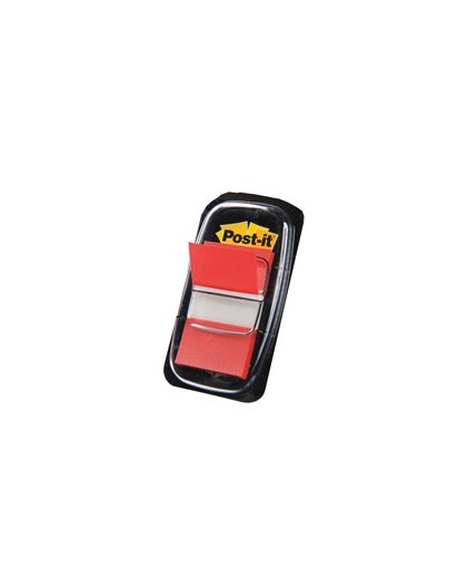 SEGNAPAGINA Post-it® 680-1 ROSSO 25.4X43.6MM 50FG INDEX