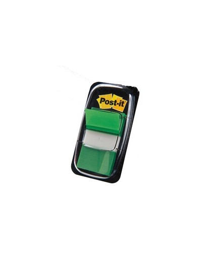 SEGNAPAGINA Post-it® 680-3 VERDE 25.4X43.6MM 50FG INDEX
