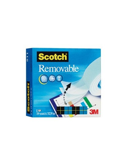 NASTRO ADESIVO Scotch® Magic™ 811-1933 INVISIBILE RIMOVIBILE 19MMX33MT