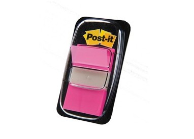 SEGNAPAGINA Post-it® 680-21 ROSA VIVACE 25.4X43.6MM 50FOGLIETTI