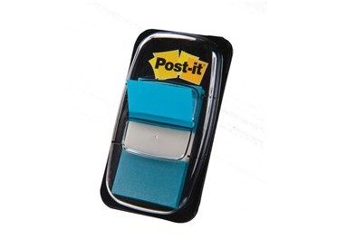 SEGNAPAGINA Post-it® 680-23 BLU VIVACE 25.4X43.6MM 50FOGLIETTI