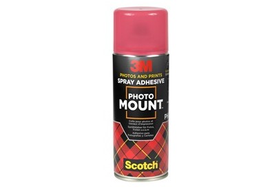 ADESIVO SPRAY 3M PHOTO MOUNT ALTA QUALITA' - TRASPARENTE 400ML