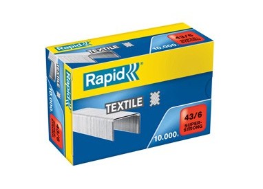 Scatola 10.000 punti SPECIAL TEXTILE RAPID 43/6