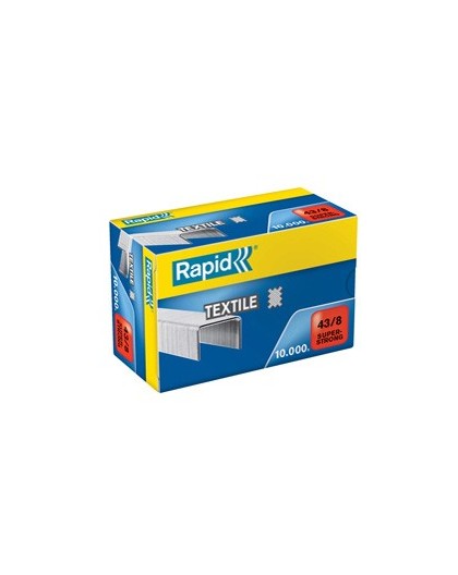 Scatola 10.000 punti SPECIAL TEXTILE RAPID 43/8