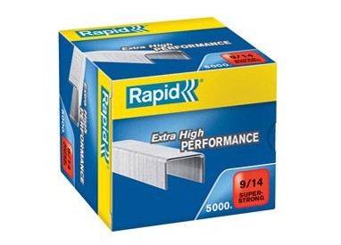 Scatola 5000 punti SUPER STRONG RAPID 9/14 alti spessori