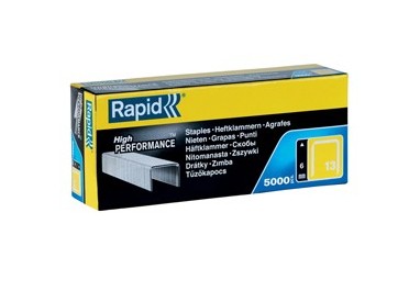 SCATOLA 5000 PUNTI RAPID 13/6 GALVANIZZATI