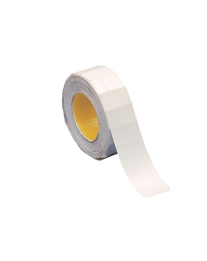 Rotolo 1000 etichette 21x12mm bianche rimovibili x TOWA GS-GM-MOTEX 5500