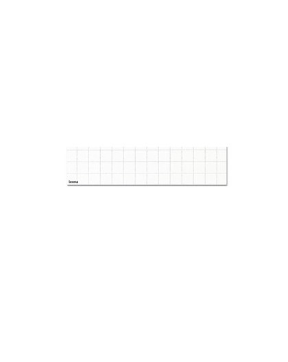50 FOGLI CARTA LEONA 70X100 BIANCA 10MM AMBO I LATI 120GR