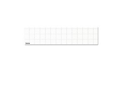 50 FOGLI CARTA LEONA 70X100 BIANCA 10MM AMBO I LATI 120GR