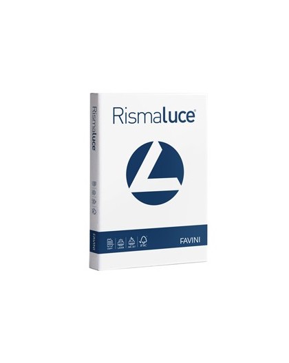 CARTA RISMALUCE 200GR A4 125FG BIANCA FAVINI