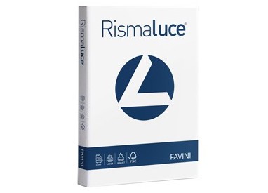 CARTA RISMALUCE 200GR A4 125FG BIANCA FAVINI