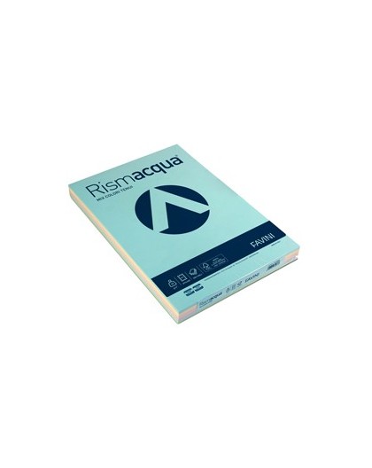 Carta RISMACQUA 90gr A3 300fg mix 5 colori FAVINI
