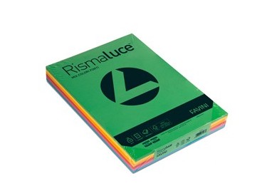 Carta RISMALUCE 140gr A3 200fg mix 6 colori FAVINI