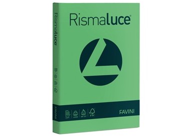 Carta RISMALUCE 140gr A4 200fg verde 60 FAVINI