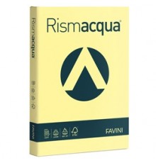 Carta RISMACQUA 140gr A4 200fg giallo chiaro 07 FAVINI