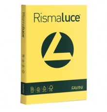 Carta RISMALUCE 200gr A4 125fg giallo sole 53 FAVINI