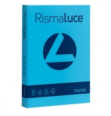 Carta RISMALUCE 200gr A4 125fg azzurro 55 FAVINI
