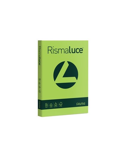 Carta RISMALUCE 200gr A4 125fg pistacchio 54 FAVINI