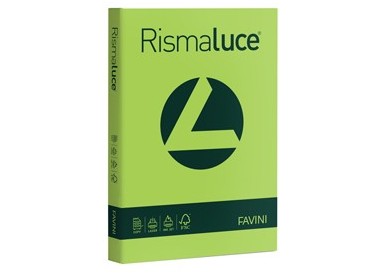 Carta RISMALUCE 200gr A4 125fg pistacchio 54 FAVINI