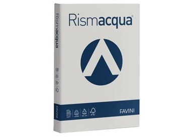 Carta RISMACQUA 200gr A4 125fg ghiaccio 12 FAVINI