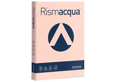 Carta RISMACQUA 200gr A4 125fg salmone 05 FAVINI