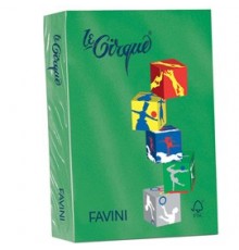 Carta LECIRQUE A4 80gr 500fg verde bandiera 208 FAVINI
