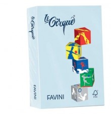 Carta LECIRQUE A4 160gr 250fg celeste pastello 101 FAVINI