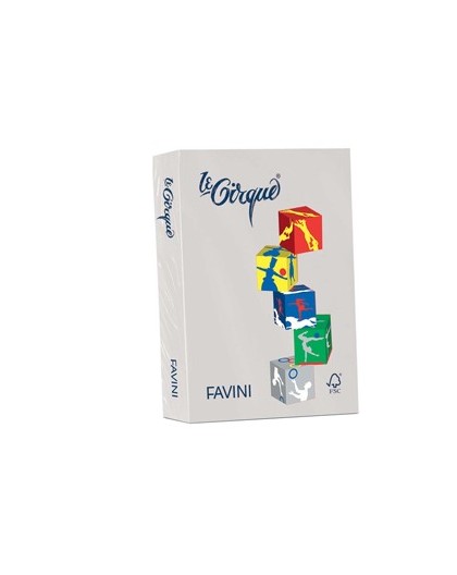 Carta LECIRQUE A4 160gr 250fg grigio pastello 109 FAVINI
