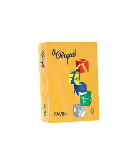 Carta LECIRQUE A4 160gr 250fg giallo oro 201 FAVINI