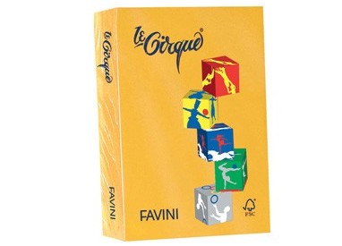 Carta LECIRQUE A4 160gr 250fg giallo oro 201 FAVINI