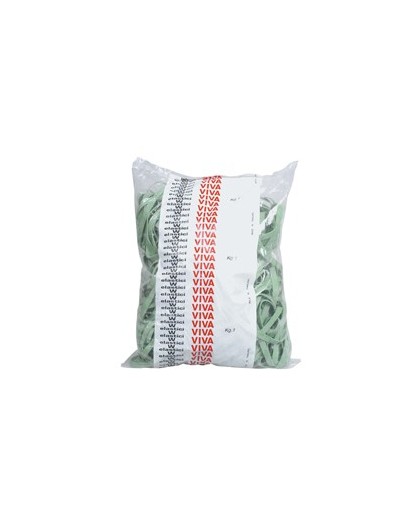 ELASTICO FETTUCCIA VERDE Ø70 T5 SACCO DA 1KG