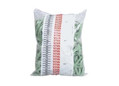 ELASTICO FETTUCCIA VERDE Ø70 T8 SACCO DA 1KG