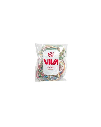 ELASTICO GOMMA BUSTA 100GR MISURE ASSORTITE