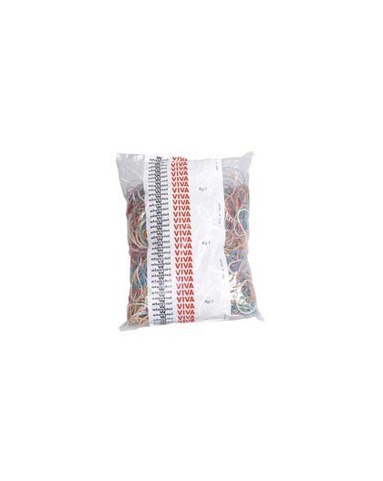 ELASTICO GOMMA 1KG MISURE ASSORTITE
