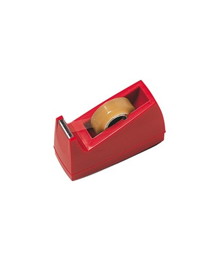 DISPENSER PER NASTRO ADESIVO 33MT ROSSO ART.72
