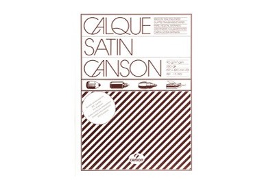 CARTA LUCIDA SATINATA A3 90-95GR 250FG CANSON