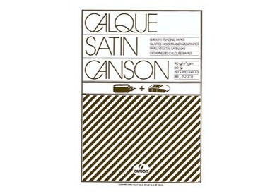 BLOCCO CARTA LUCIDA MANUALE A3 50FG 90GR CANSON